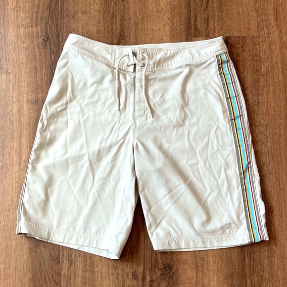 Original Penguin Swim Original Penguin Tan Side Stripe Tie Board